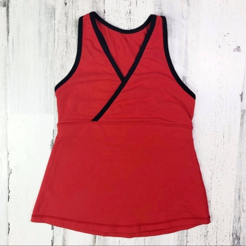 Lululemon Vintage Deep V Racerback Tank Top